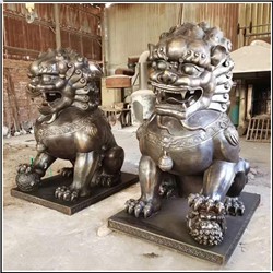 铜狮子雕塑价格