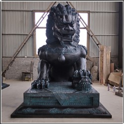 铸铜狮子雕塑