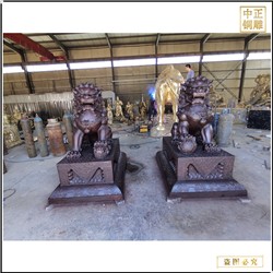 故宫铜狮子雕塑销售商