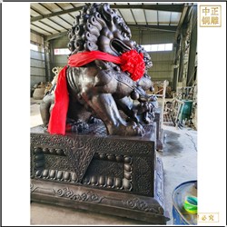 铜雕狮子生产基地
