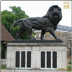 铜狮子在门口摆放的起源