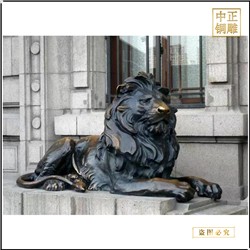 广场狮子雕塑制作