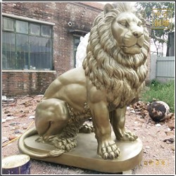 大理铜狮子雕塑