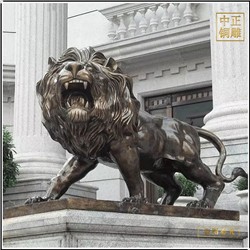 铜狮子厂家介绍故宫铜狮子